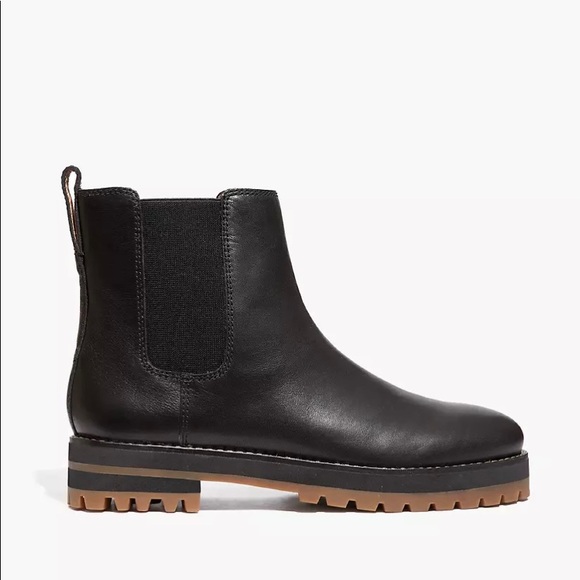 Madewell Ivy Chelsea Boot In Leather 